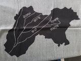 Sidhu Moosewala Old Punjab Map Shawl Stole Indian Lohi Panjabi JPPunjabi Lohri