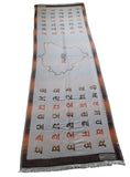 Gurmukhi Alphabet Shawl Punjab Map Stole Indian Lohi Panjabi JPPunjabi Lohri New