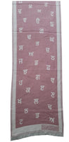 Gurmukhi Alphabet Muffler Punjab Map Scarf Indian Panjabi JPPunjabi Lohri Scarve