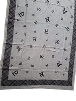 Gurmukhi Urra Airra Alphabet Panjabi Maryada Lohi Shawl Punjabi Indian Stole New