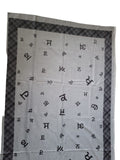 Gurmukhi Urra Airra Alphabet Panjabi Maryada Lohi Shawl Punjabi Indian Stole New