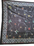 Gurmukhi Urra Airra Alphabet Panjabi Maryada Lohi Shawl Punjabi Indian Stole New