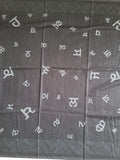 Gurmukhi Urra Airra Alphabet Panjabi Maryada Lohi Shawl Punjabi Indian Stole New