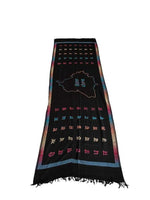 Gurmukhi Urra Airra Alphabet Panjabi Woolen Shawl Rangla Punjab India Stole Lohi