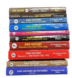 Ten Sikh History Books Set English Harjinder Singh Dilgeer Guru Period to 2011