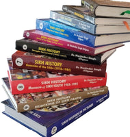 Ten Sikh History Books Set English Harjinder Singh Dilgeer Guru Period to 2011