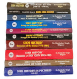 Ten Sikh History Books Set English Harjinder Singh Dilgeer Guru Period to 2011