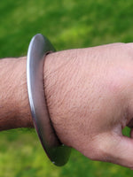 Sikh Kara Sarbloh Kada Pure Iron Smooth Chakri Heavy Khalsa Warrior Bangle OG13