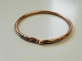 Sadhguru copper punjabi hindu sikh singh adjustable snake healing kara bangle G