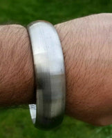 Sarbloh Pure Iron Sikh Singh Kaur Round Kada Khalsa 5Ks Kakar Kara Bangle L11