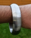 Sarbloh Pure Iron Sikh Singh Kaur Round Kada Khalsa 5Ks Kakar Kara Bangle L11