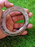 Sarbloh Kara Gurmukhi Bangle Sabhni Challa Maria Smooth Sikh Chakri Kada CC36