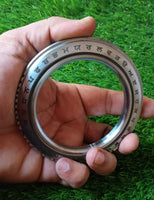 Sarbloh Kara Gurmukhi Bangle Sabhni Challa Maria Smooth Sikh Chakri Kada CC36