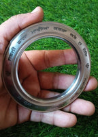 Sarbloh Kara Gurmukhi Bangle Sabhni Challa Maria Smooth Sikh Chakri Kada CC36