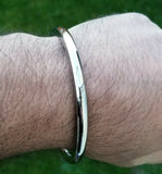 Stainless Steel Smooth Punjabi Sikh Singh Kaur Khalsa Kara Kada Bracelet Gift G8