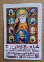 5 sikh blessing good luck pocket calendars 2025 singh kaur hindu festivals b44