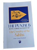 The Punjaub The Country of the Sikhs Steinbach Sikh Literature English Book B55