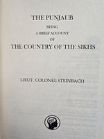 The Punjaub The Country of the Sikhs Steinbach Sikh Literature English Book B55