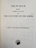 The Punjaub The Country of the Sikhs Steinbach Sikh Literature English Book B55