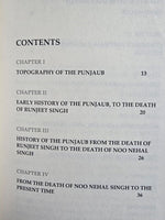 The Punjaub The Country of the Sikhs Steinbach Sikh Literature English Book B55