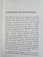 The Punjaub The Country of the Sikhs Steinbach Sikh Literature English Book B55