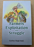 Farmers Exploitation and Struggle Gurbux Singh Saini Farmer Protest English Book