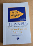 The Punjaub The Country of the Sikhs Steinbach Sikh Literature English Book B55