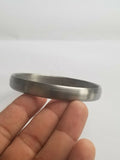 SARBLOH 100% Pure Iron Smooth Flat Kada Sikh Singh Kaur Khalsa Kara BANGLE H9