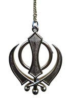 Sikh Khanda Car Hanger Gold or Silver Plated Punjabi Stunning Pendant for Mirror