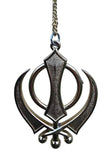 Sikh Khanda Car Hanger Gold or Silver Plated Punjabi Stunning Pendant for Mirror