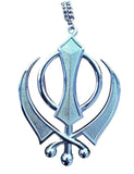 Sikh Khanda Car Hanger Gold or Silver Plated Punjabi Stunning Pendant for Mirror