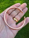 Pure copper Kara Sadhguru Kada Punjabi Hindu Sikh Adjustable Snake Head Healing Bangle Yoga Meditation Health Benefits Tamba Karra Evil Eye