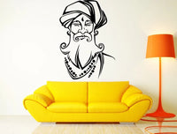 Kitchen wall art decals home decorations India Indian Hinduism Sikh Pasha Oriental Cool Wall Stciker Home Decor living room D446