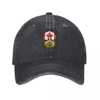 Khalistan Sikh Canadian Canada Tree Roots Flag Fashion Baseball Cap Peaked Cap Men's Hat Women's Cap Men's Hat