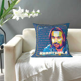 Babbu Maan Fashion Sofa Throw Pillow Cover Pillowcase Punjabi Music Mann Sikh Mitran Di Chatri Adab Lockdown Ghum Ghum Sardar