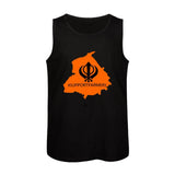 Support Punjabi Farmers - Kisan Tank Top T-shirt for fitness Sports shirt man Man sleeveless shirt sleeveless shirt man gym