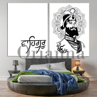 Sikh Religion Home Wall Decor I Digital Modern Black White Wall Art I Sikhi Culture Poster Print I Spiritual Art I Punjabi Decor