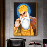 India Art The Ten Sikh Gurus Holy Canvas Painting Wall Art Nanak Posters Prints Sikhism Pictures Home Decor for Living Room