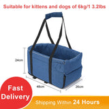 Portable Cat Dog Bed Travel Central Control Car Safety Pet Seat Transport Dog Carrier Protector For Small Dog Chihuahua Teddy