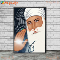 Handdrawn Sikh Religious Religion Poster Wall Pictures For Living Room Home Decor Poster Wall Art Canvas Painting Unframed