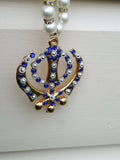 Gold Plated Punjabi Sikh Khanda Stunning Pendant Red BLue Car Rear Mirror Hanger