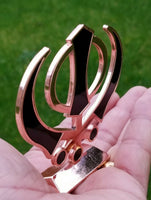 Sikh Punjabi Rose Gold Singh Kaur Khanda Khalsa Car Dashboard Desktop Stand UU3