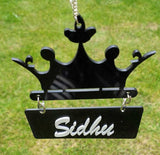 Sidhu Dhillon Randhawa Punjabi Car Hanger Rear Mirror Punjab Surname Pendant GG