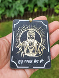 Sikh Guru Nanak Dev Ji Car Mirror HANGER Punjabi Singh Kaur Wood Pendant GG6 New