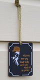 Sikh Guru Nanak Dev Ji Car Mirror HANGER Punjabi Singh Kaur Wood Pendant GG6 New