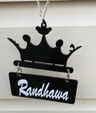 Sidhu Dhillon Randhawa Punjabi Car Hanger Rear Mirror Punjab Surname Pendant GG