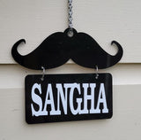 Sidhu Dhillon Randhawa Punjabi Car Hanger Rear Mirror Punjab Surname Pendant GG