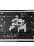 Gurmukhi Alphabet Shawl Great Sikh Warrior Hari Singh Nalwa Punjabi Stole Lohi S