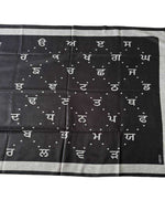 Gurmukhi Alphabet Shawl Great Sikh Warrior Hari Singh Nalwa Punjabi Stole Lohi S