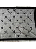 Gurmukhi Alphabet Shawl Great Sikh Warrior Hari Singh Nalwa Punjabi Stole Lohi S